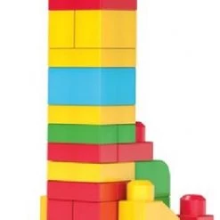 Mega Bloks First Builders 60 Maxi Blokken Met Tas Blauw - Contructiespeelgoed -bouwsets Verkoopwinkel 263x840
