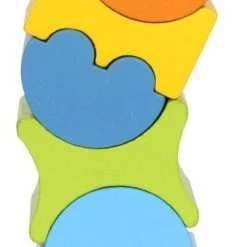 Merkloos Houten Speelgoed Toren