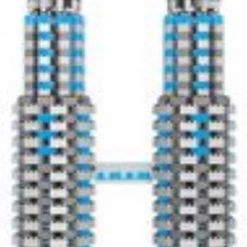 Wise Hawk Creboblocks Petronas Twin Towers 1247 Nanoblocks