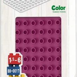 Biobuddi Grondplaat Roze (bb-0017) 30 Biobuddi Grondplaat Roze (bb-0017) -bouwsets Verkoopwinkel 430x840 1