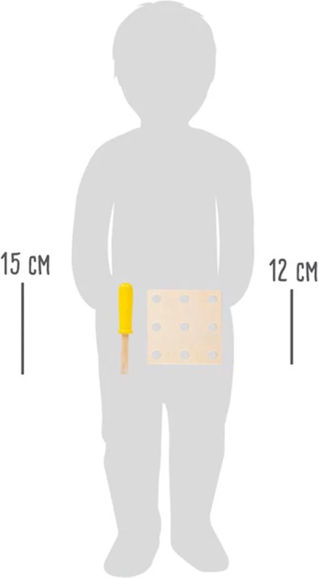 Small Foot Company Small Foot - Construction Set "Miniwob" 11 Small Foot Company Small Foot - Construction Set "Miniwob" - Afbeelding 11