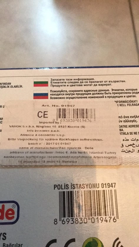 Dédé: 42-delige Speelset Het Politiebureau 3 Dédé: 42-delige Speelset Het Politiebureau - Afbeelding 3