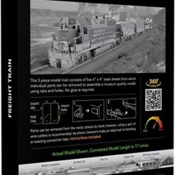 Metal Earth Freight Train Modelbouwset -bouwsets Verkoopwinkel 519x840 1