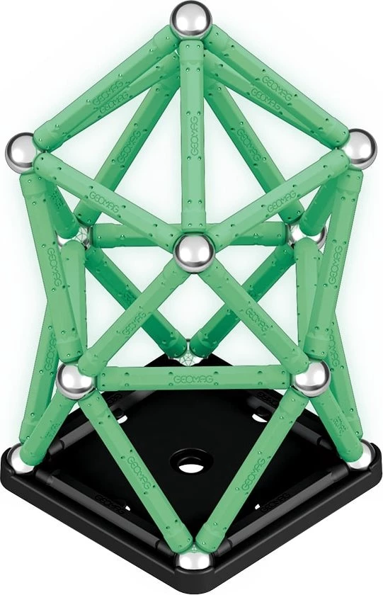 Geomag Glow Set Recycled - 60-delig 5 Geomag Glow Set Recycled - 60-delig - Afbeelding 5