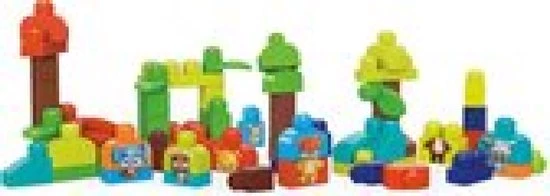 Fisher-Price Mega Bloks Bosvriendjes - Constructiespeelgoed 1 Fisher-Price Mega Bloks Bosvriendjes - Constructiespeelgoed