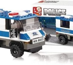 Sluban Police - Gevangenen Transport Politiebus M38-B0273Sluban -bouwsets Verkoopwinkel 550x221 1