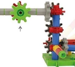 Tandwielen Kleurrijk 180-delig - Korbo 9 Tandwielen Kleurrijk 180-delig - Korbo -bouwsets Verkoopwinkel 550x221