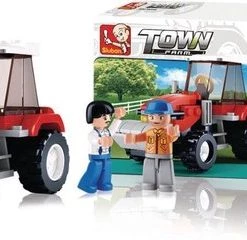 Sluban Town - Tractor -bouwsets Verkoopwinkel 550x240 1