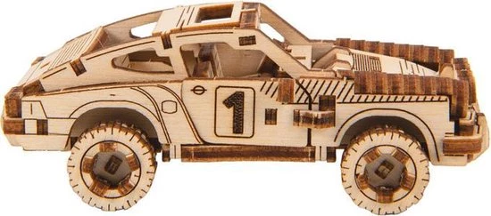 Wooden City Modelbouwset Racecar Superfast - 9,7 Cm, Hout 7 Wooden City Modelbouwset Racecar Superfast - 9,7 Cm, Hout - Afbeelding 7