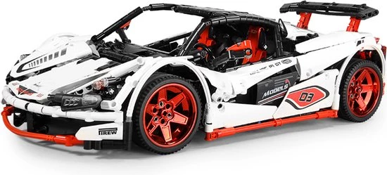 Mould King 13067 Icarus Supercar (RC) - Supercar - Compatible Met De Bekende Merken - Motoren, Accu, Afstandsbediening - Bouwset, Constructieset - 1928 Onderdelen - Mouldking 1 Mould King 13067 Icarus Supercar (RC) - Supercar - Compatible Met De Bekende Merken - Motoren, Accu, Afstandsbediening - Bouwset, Constructieset - 1928 Onderdelen - Mouldking