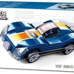 Sluban Power Bricks - Blue Monster