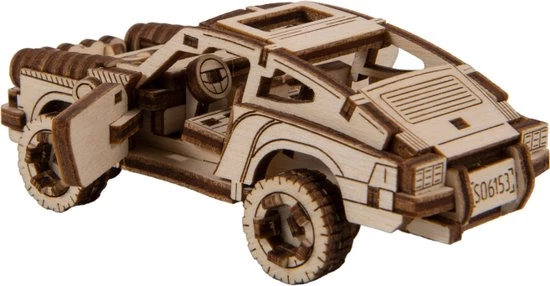 Wooden City Modelbouwset Racecar Superfast - 9,7 Cm, Hout 9 Wooden City Modelbouwset Racecar Superfast - 9,7 Cm, Hout - Afbeelding 9