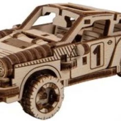 Wooden City Modelbouwset Racecar Superfast - 9,7 Cm, Hout