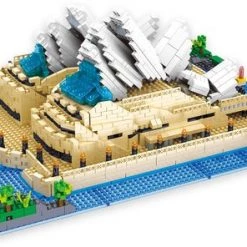 Lezi Sydney Opera House - Architectuur / Gebouwen - Nanoblocks / Miniblocks - Bouwset / 3D Puzzel - 2552 Bouwsteentjes -bouwsets Verkoopwinkel 550x296 4