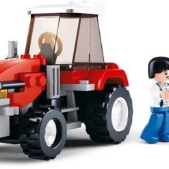 Sluban Town - Tractor -bouwsets Verkoopwinkel 550x297 6