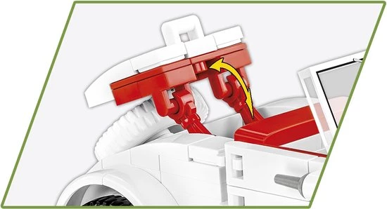 COBI WW2 2264 - Citroën Traction 7C 5 COBI WW2 2264 - Citroën Traction 7C - Afbeelding 5