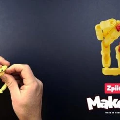 Zpiiel - MakerZ 600 Elementen (10 Kleuren) - Constructiespeelgoed - Unieke Bouwelementen Met Kogelgewrichten - Creatief Spelen - Fijne Motoriek -bouwsets Verkoopwinkel 550x309 136