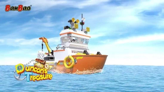 BanBao Eenpersoon Schatten Onderzeeër-7413 2 BanBao Eenpersoon Schatten Onderzeeër-7413 - Afbeelding 2