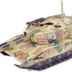 XISHANGPIN 3D Bouwpakket Tank 40 Delig Stevig Karton