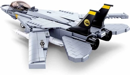 Sluban Moderne Jachtvliegtuig 2 Sluban Moderne Jachtvliegtuig - Afbeelding 2