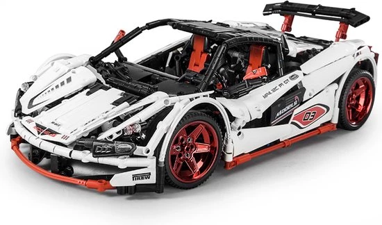 Mould King 13067 Icarus Supercar (RC) - Supercar - Compatible Met De Bekende Merken - Motoren, Accu, Afstandsbediening - Bouwset, Constructieset - 1928 Onderdelen - Mouldking 17 Mould King 13067 Icarus Supercar (RC) - Supercar - Compatible Met De Bekende Merken - Motoren, Accu, Afstandsbediening - Bouwset, Constructieset - 1928 Onderdelen - Mouldking - Afbeelding 17