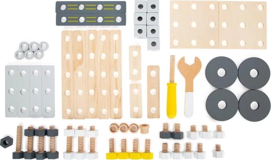 Small Foot Company Small Foot - Construction Set "Miniwob" 2 Small Foot Company Small Foot - Construction Set "Miniwob" - Afbeelding 2