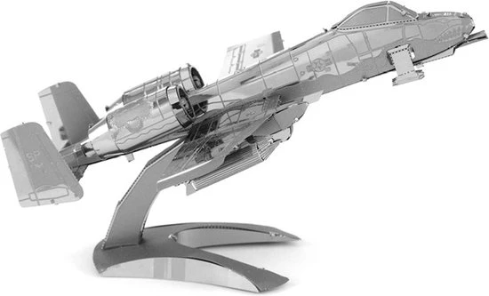 Metal Earth A-10 Warthog Modelbouwset 5 Metal Earth A-10 Warthog Modelbouwset - Afbeelding 5
