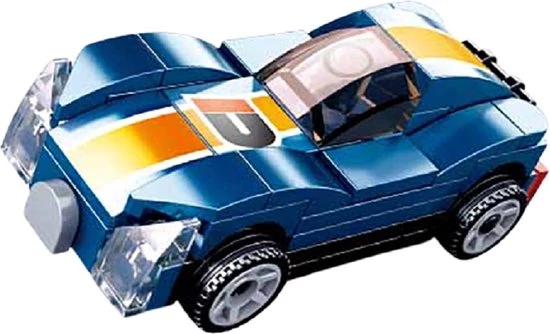 Sluban Power Bricks - Blue Monster 2 Sluban Power Bricks - Blue Monster - Afbeelding 2