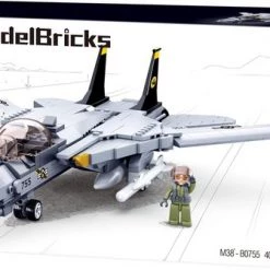 Sluban Moderne Jachtvliegtuig 7 Sluban Moderne Jachtvliegtuig -bouwsets Verkoopwinkel 550x335