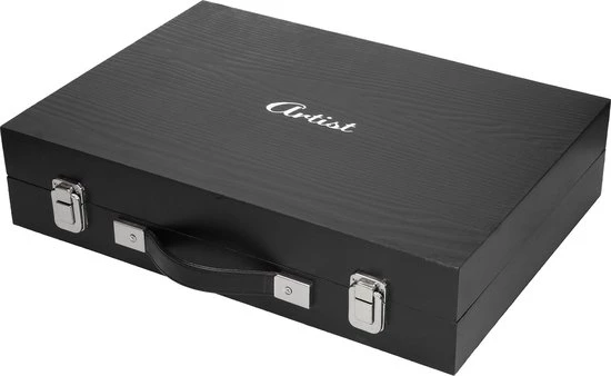 Koopman Schilder- En Tekenset In Houten Koffer - 174-delig 4 Koopman Schilder- En Tekenset In Houten Koffer - 174-delig - Afbeelding 4