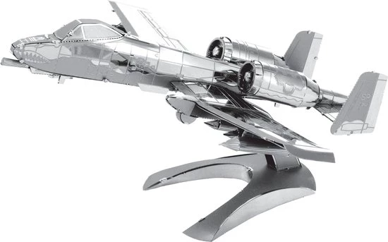 Metal Earth A-10 Warthog Modelbouwset 6 Metal Earth A-10 Warthog Modelbouwset - Afbeelding 6