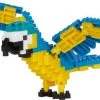 Kawada Nanoblock Blue And Yellow Macaw - NBC-343 (ara)