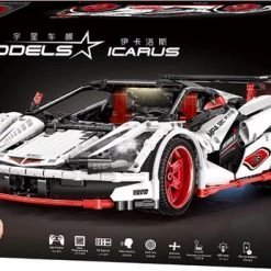 Mould King 13067 Icarus Supercar (RC) - Supercar - Compatible Met De Bekende Merken - Motoren, Accu, Afstandsbediening - Bouwset, Constructieset - 1928 Onderdelen - Mouldking 33 Mould King 13067 Icarus Supercar (RC) - Supercar - Compatible Met De Bekende Merken - Motoren, Accu, Afstandsbediening - Bouwset, Constructieset - 1928 Onderdelen - Mouldking -bouwsets Verkoopwinkel 550x346 2