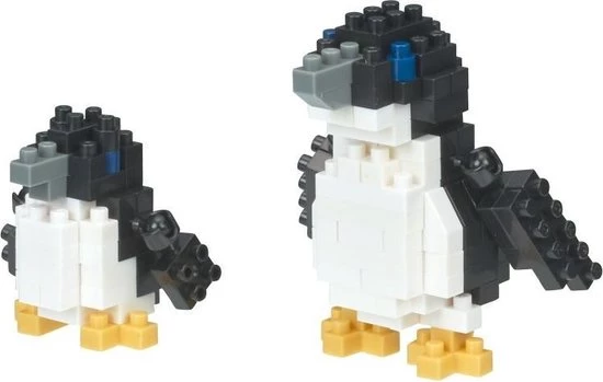 Nanoblock Fairy Penguins NBC-310 (pinguïn) 1 Nanoblock Fairy Penguins NBC-310 (pinguïn)