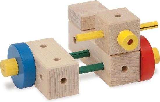 Matador Maker 3+ 350-delig KiXL Houten Bouwdoos 8 Matador Maker 3+ 350-delig KiXL Houten Bouwdoos - Afbeelding 8