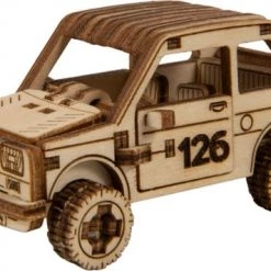 Wooden City Modelbouwset Superfast 8,2 Cm Hout Goud 87-delig