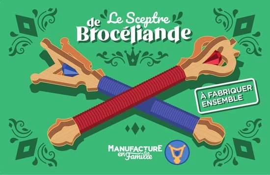 Manufacture En Famille - Scepter Kroon - Houten Speelgoed - Do It Yourself 4 Manufacture En Famille - Scepter Kroon - Houten Speelgoed - Do It Yourself - Afbeelding 4