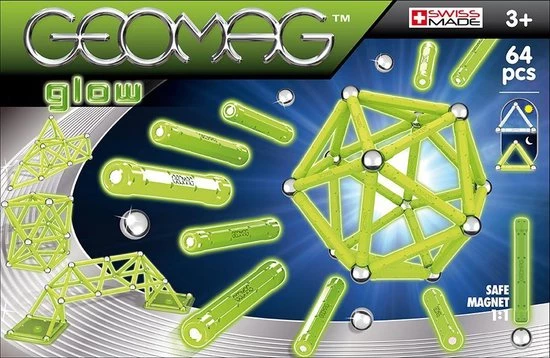 Geomag Glow 64-delige Set 15 Geomag Glow 64-delige Set - Afbeelding 15