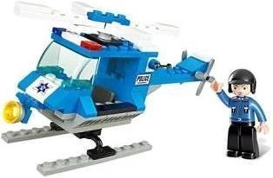 Sluban Town - Politie Helikopter M38-B0175Sluban 5 Sluban Town - Politie Helikopter M38-B0175Sluban - Afbeelding 5