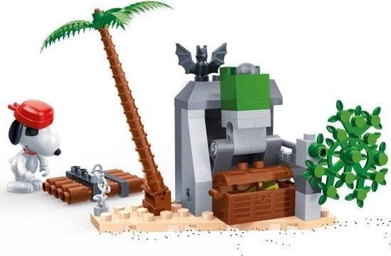 Banbao Snoopy Onbewoond Eiland-7520 1 Banbao Snoopy Onbewoond Eiland-7520