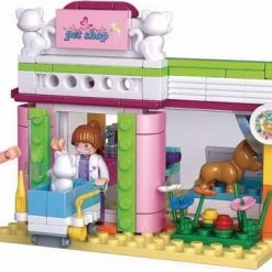 Sluban Girls Dream - Dierenwinkel -bouwsets Verkoopwinkel 550x362 4