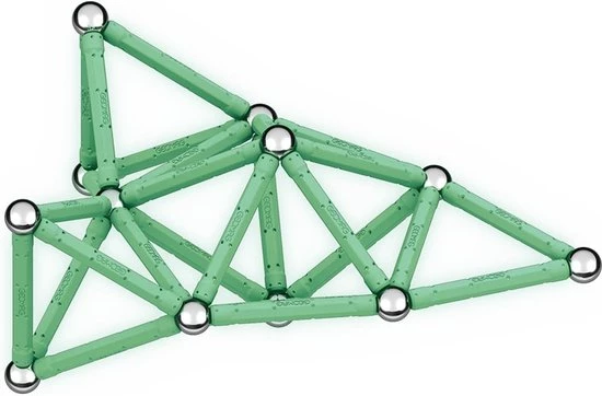 Geomag Glow Set Recycled - 60-delig 7 Geomag Glow Set Recycled - 60-delig - Afbeelding 7