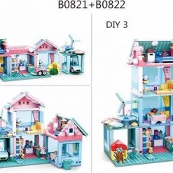 Sluban Girls Dream - Ons Nieuwe Huis -bouwsets Verkoopwinkel 550x366 2