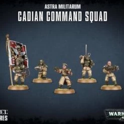 Astra Militarum - Cadian Command Squad - Warhammer -bouwsets Verkoopwinkel 550x366 8