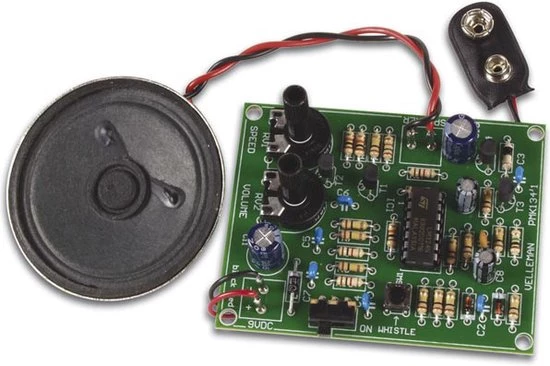 Whadda Exciting Electronics Whadda Soldeerkit Stoomtrein-geluid Generator 10 X 8,3 Cm Groen 1 Whadda Exciting Electronics Whadda Soldeerkit Stoomtrein-geluid Generator 10 X 8,3 Cm Groen