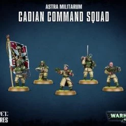 Astra Militarum - Cadian Command Squad - Warhammer -bouwsets Verkoopwinkel 550x367 4