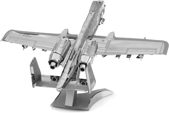Metal Earth A-10 Warthog Modelbouwset 2 Metal Earth A-10 Warthog Modelbouwset - Afbeelding 2