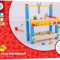 Bigjigs Toys - 'Mijn Eerste Houten Werkbank' -bouwsets Verkoopwinkel 550x371 4