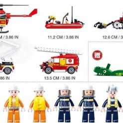 Sluban - Fire / Fire Brigade Set -bouwsets Verkoopwinkel 550x374 10