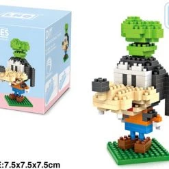 LNO Blocks/ Brickkies Nanoblock, Brickkies®, Goofy, 250 Bouwblokjes,